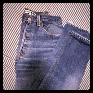 Levi’s REDONE high rise crop